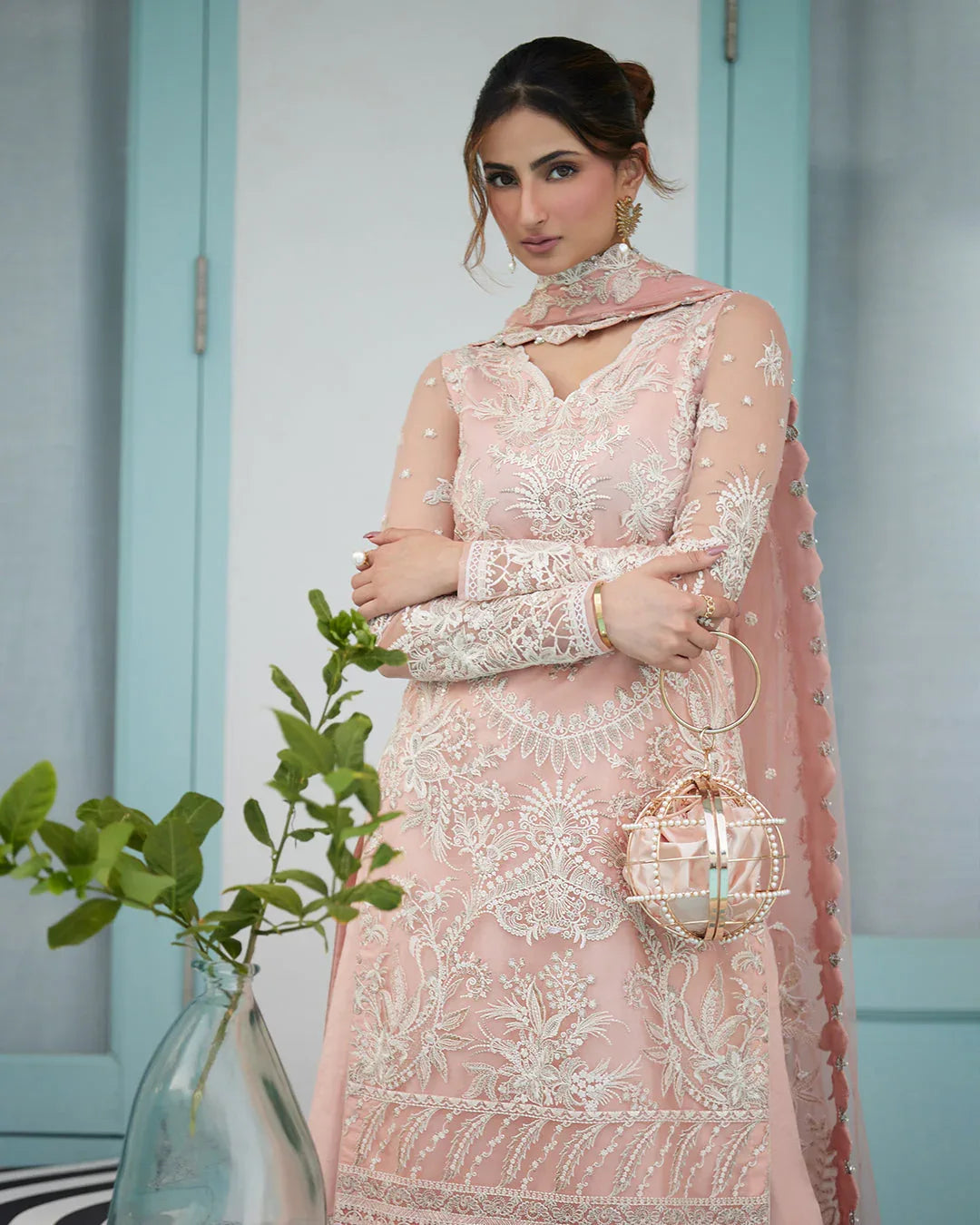 FAIZA SAQLAIN | Valetta - LAWN ' 24 - Aqsa Fabrics