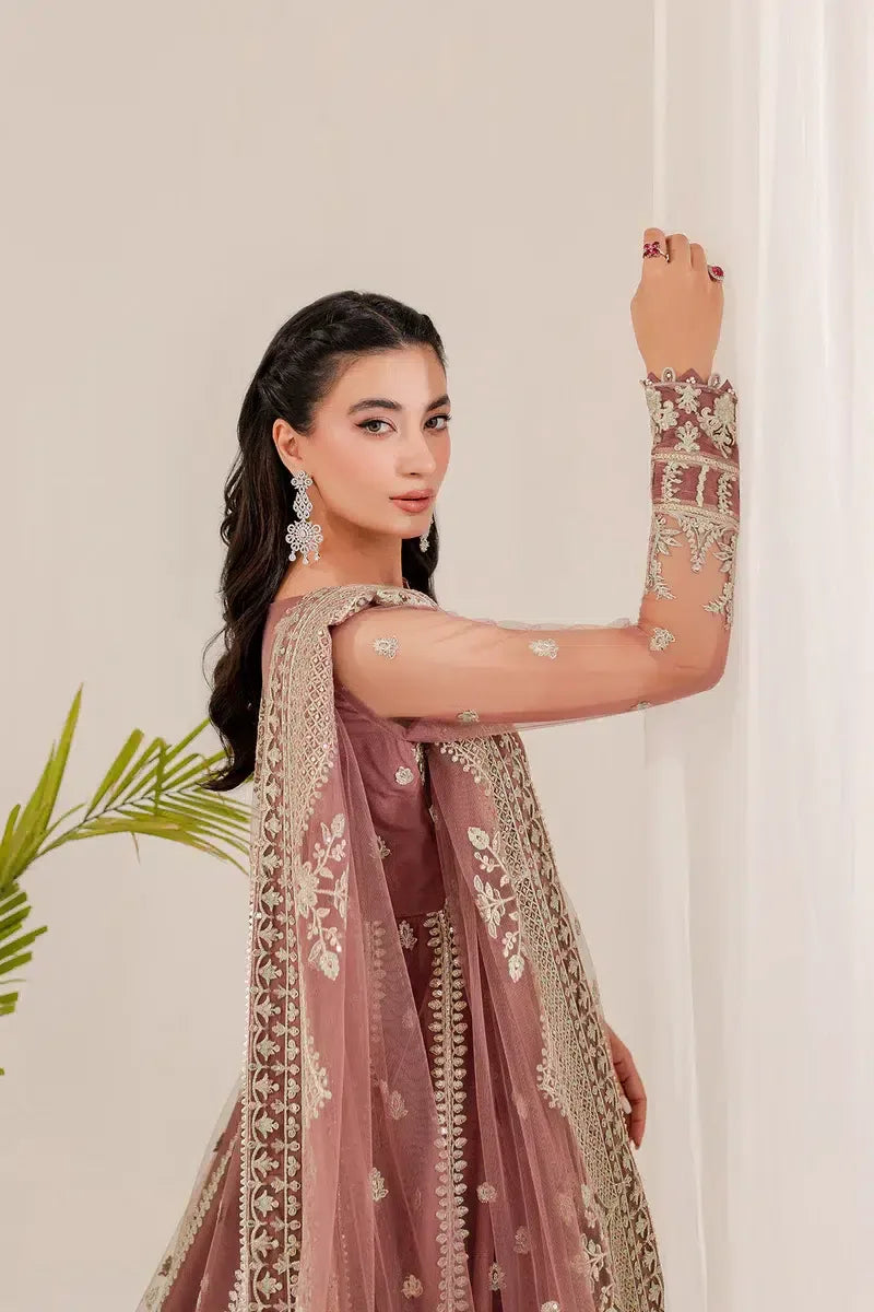 Farasha | Lumiere Luxury Collection 23 | Jasmine - Aqsa Fabrics