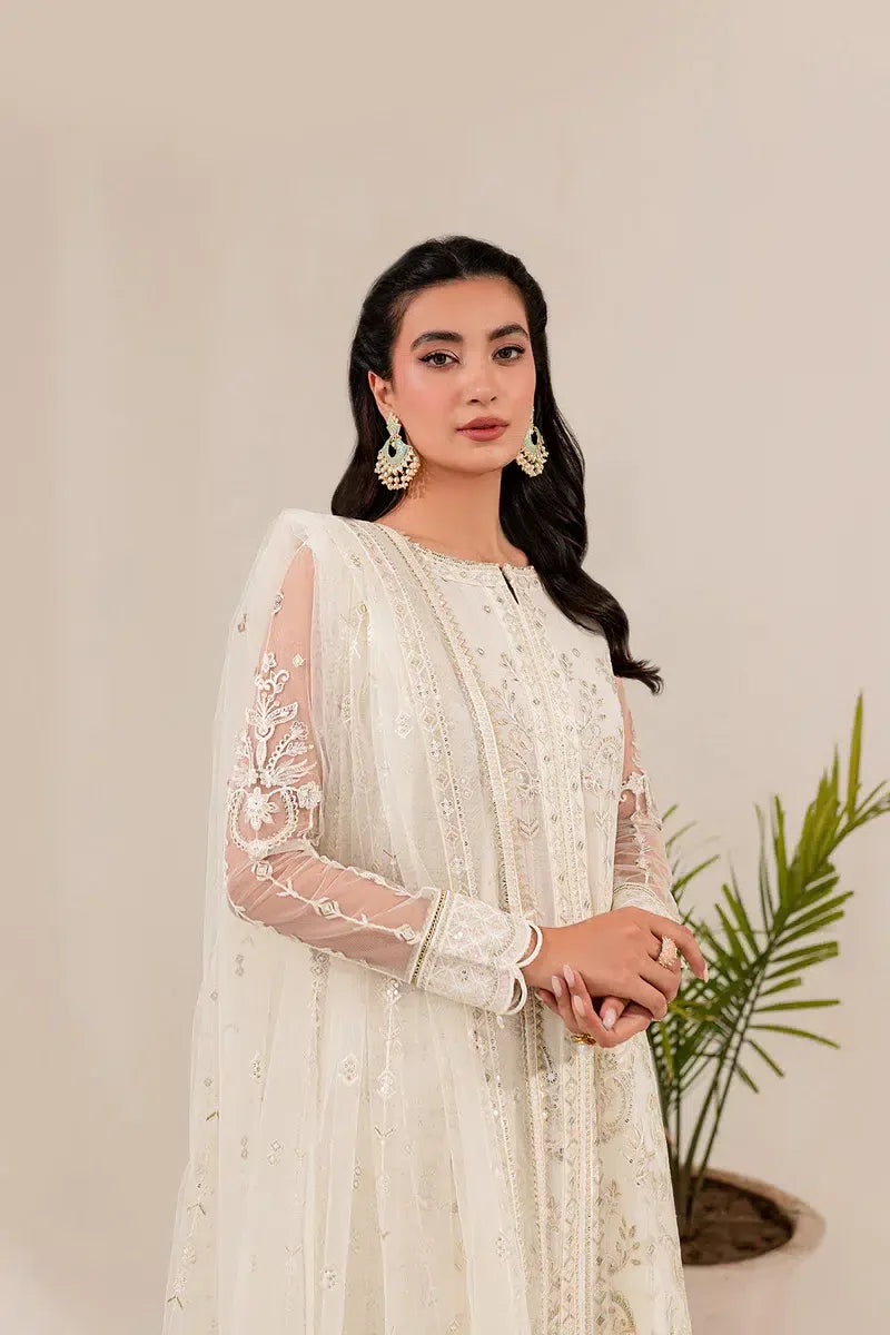 Farasha | Lumiere Luxury Collection 23 | Chantily - Aqsa Fabrics