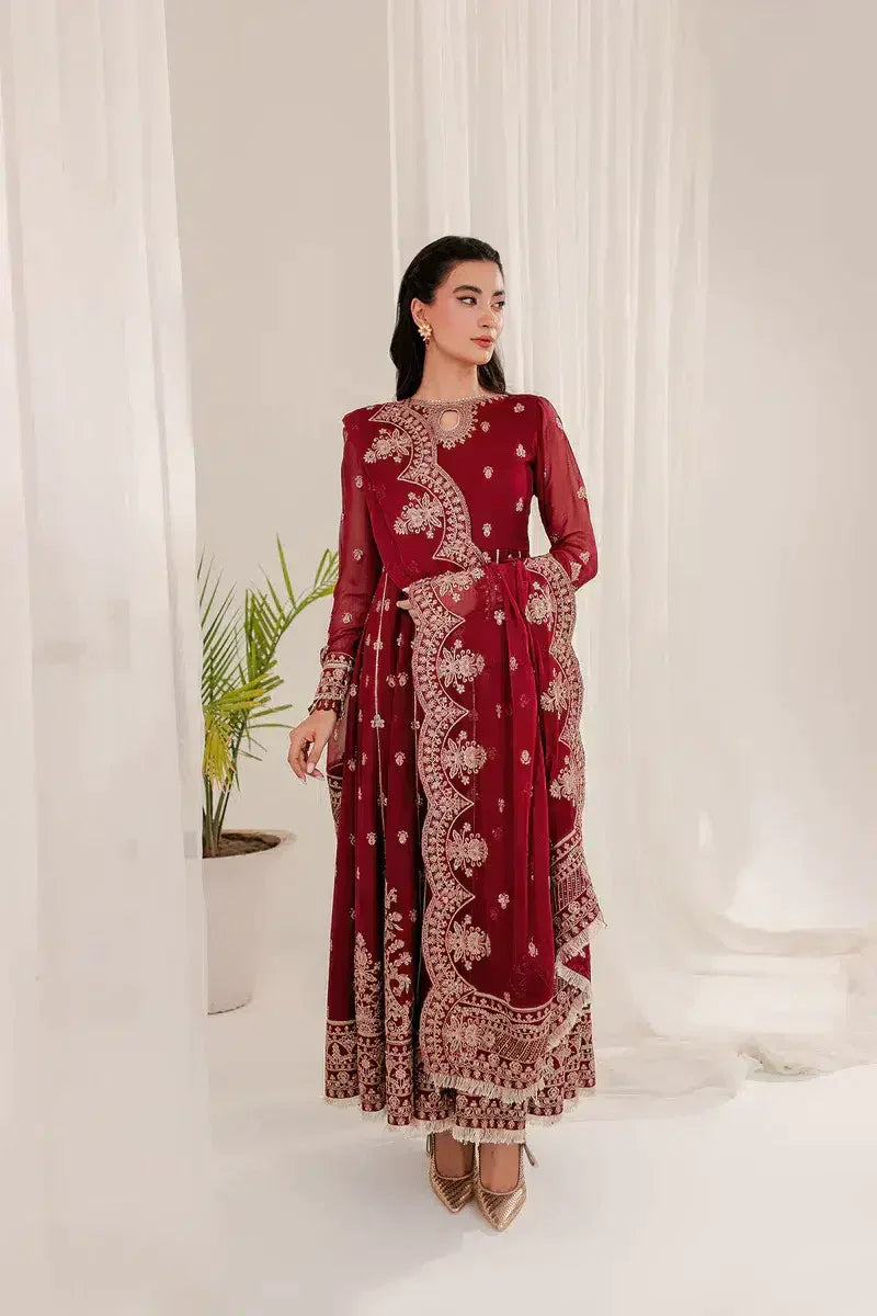 Farasha | Lumiere Luxury Collection 23 | Redsturt - Aqsa Fabrics