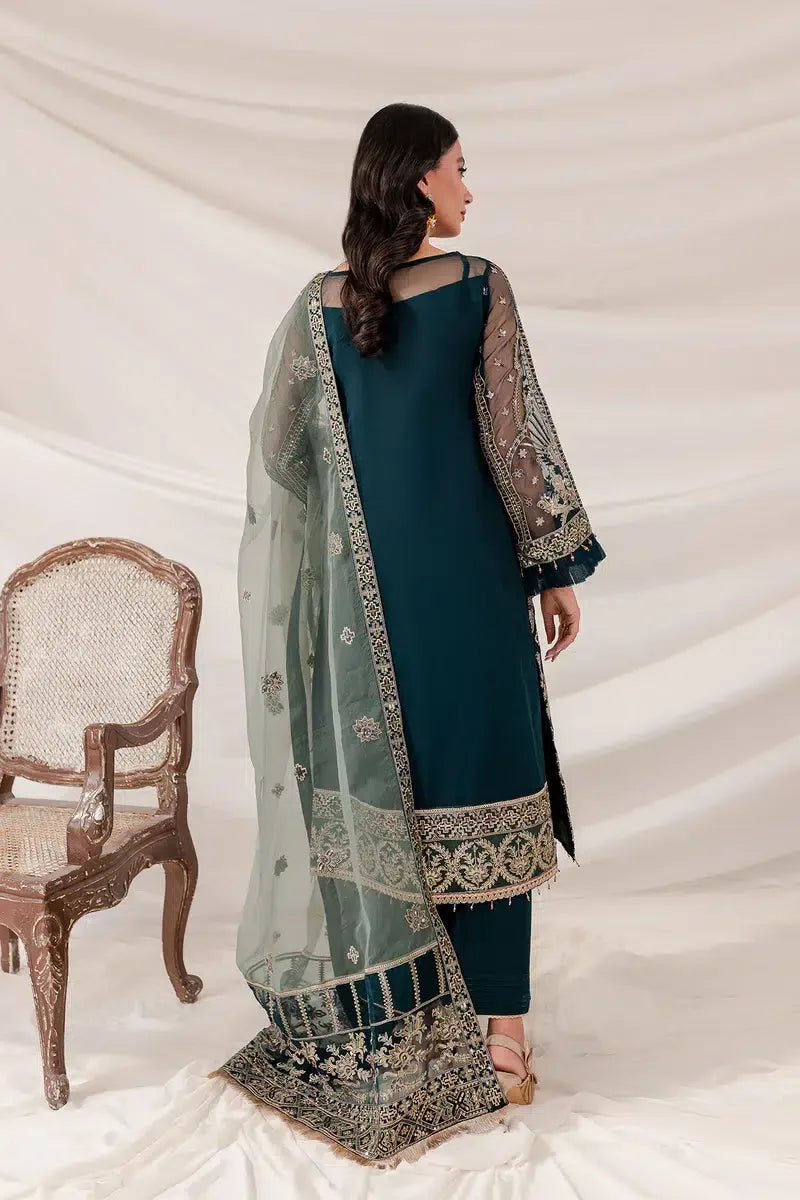 Farasha | Lumiere Luxury Collection 23 | Shamrock - Aqsa Fabrics