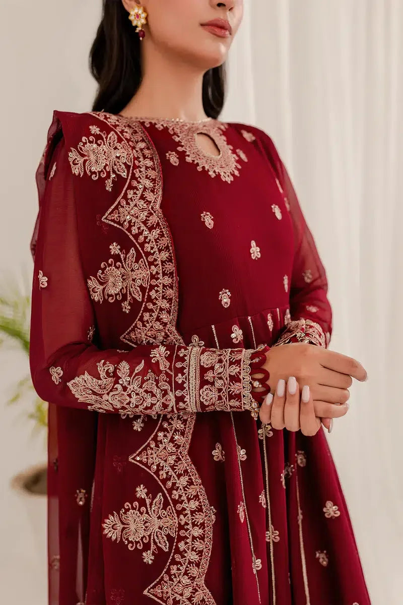 Farasha | Lumiere Luxury Collection 23 | Redsturt - Aqsa Fabrics