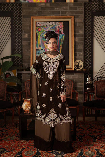 Saira Rizwan | Velvet Pret 25 | GURR-SRVP25-09 - Aqsa Fabrics