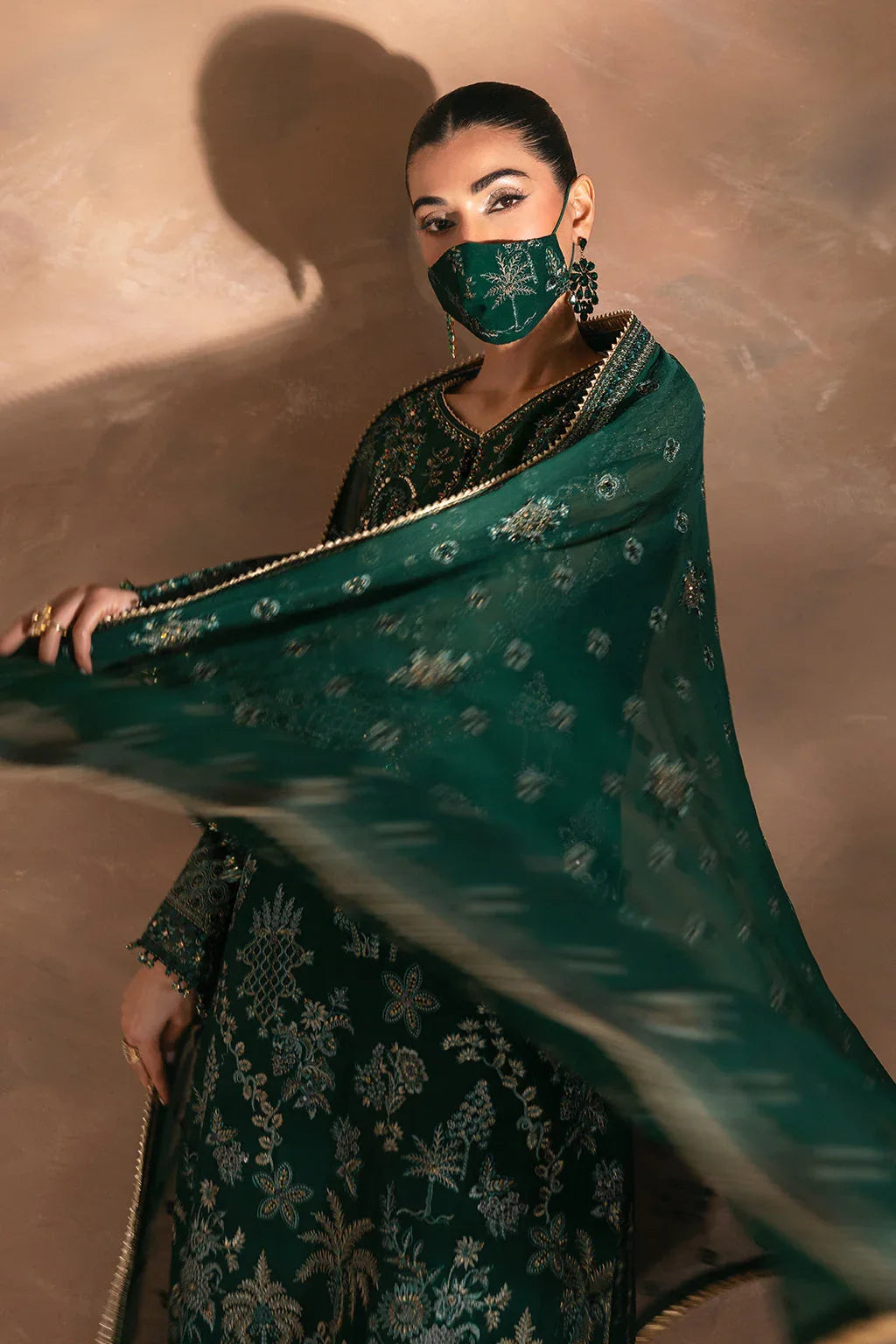 Flossie | Laconic Formals | FE - 901 A - Aqsa Fabrics