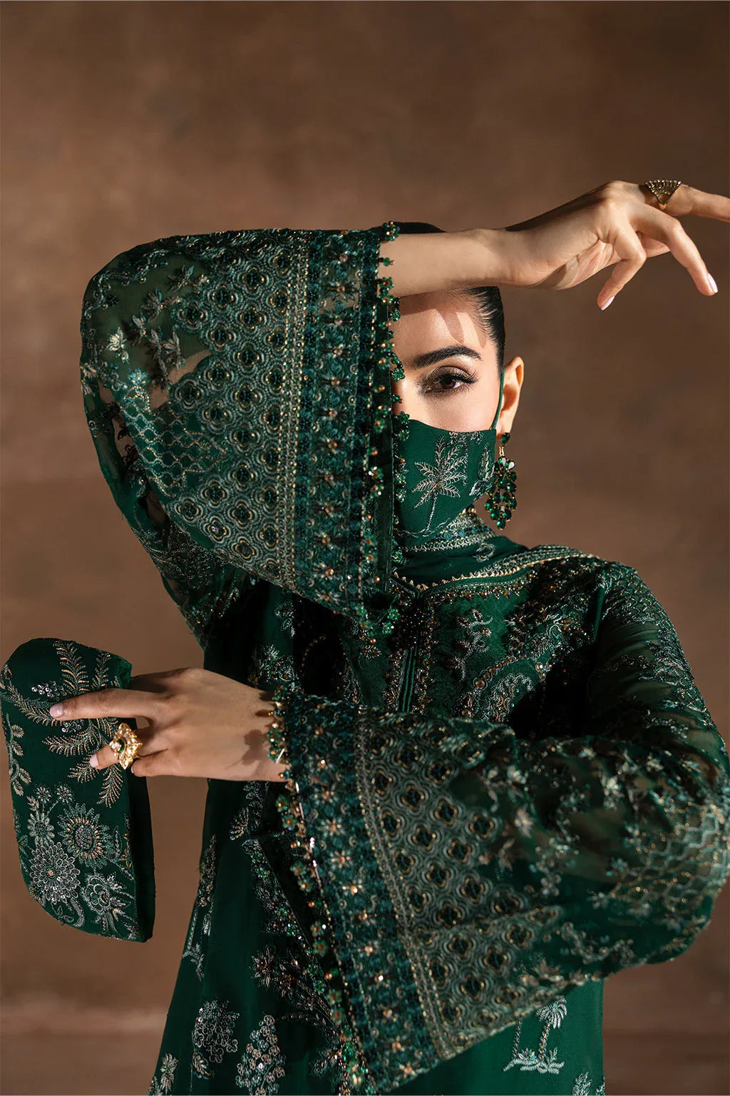 Flossie | Laconic Formals | FE - 901 A - Aqsa Fabrics