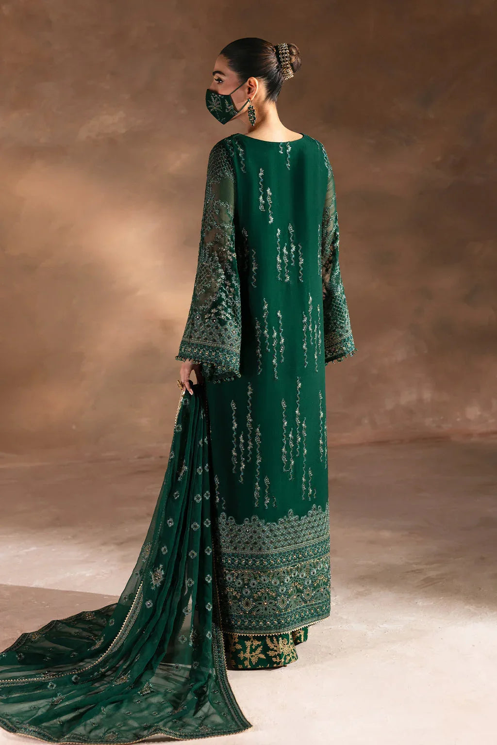 Flossie | Laconic Formals | FE - 901 A - Aqsa Fabrics