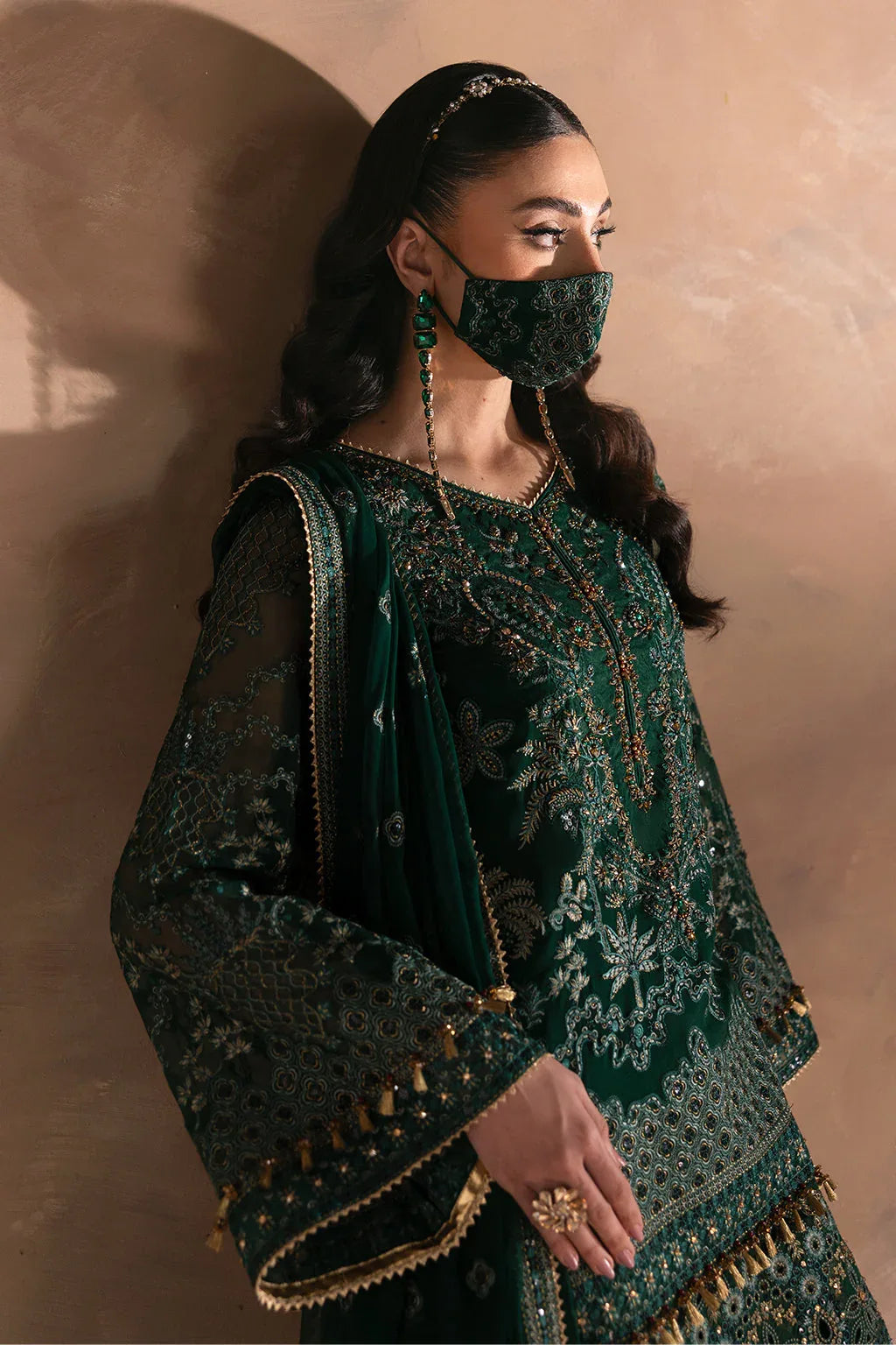 Flossie | Laconic Formals | FE - 901 B - Aqsa Fabrics