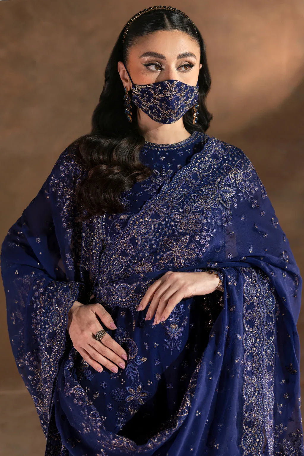Flossie | Laconic Formals | FE - 902 A - Aqsa Fabrics