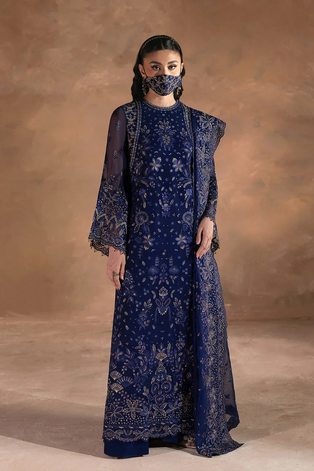 Flossie | Laconic Formals | FE - 902 A - Aqsa Fabrics