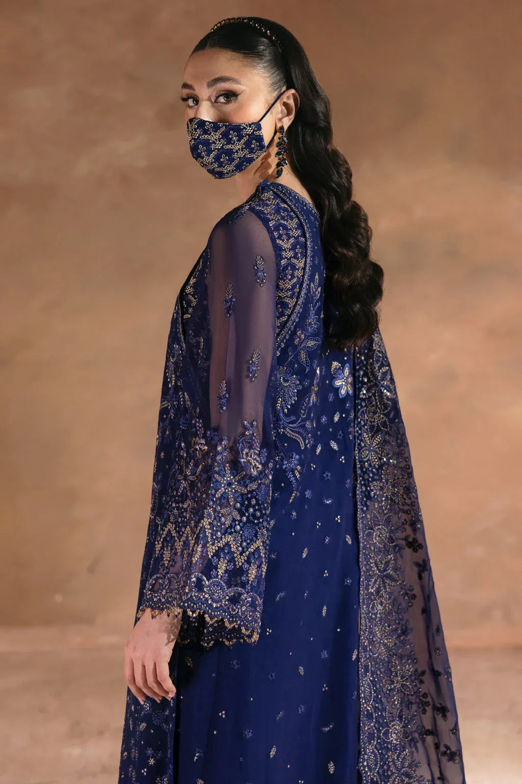 Flossie | Laconic Formals | FE - 902 A - Aqsa Fabrics