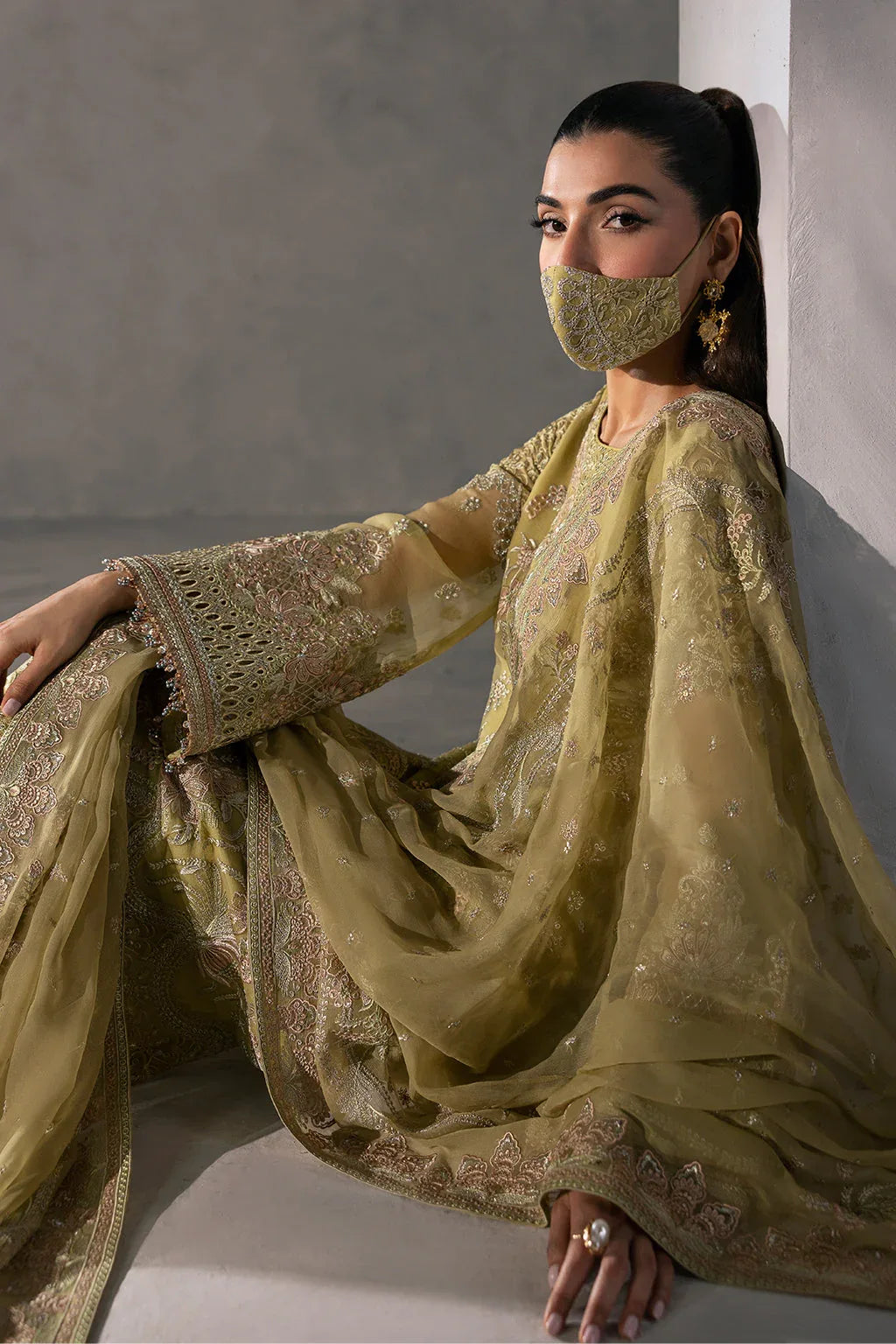 Flossie | Laconic Formals | FE - 903 - Aqsa Fabrics