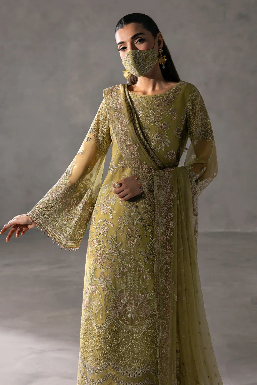 Flossie | Laconic Formals | FE - 903 - Aqsa Fabrics