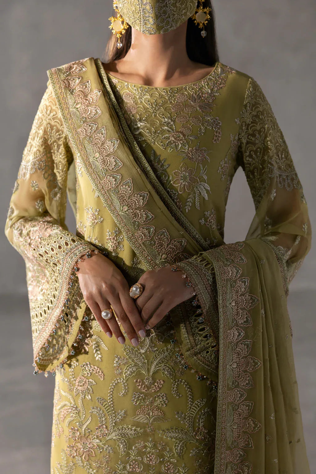 Flossie | Laconic Formals | FE - 903 - Aqsa Fabrics