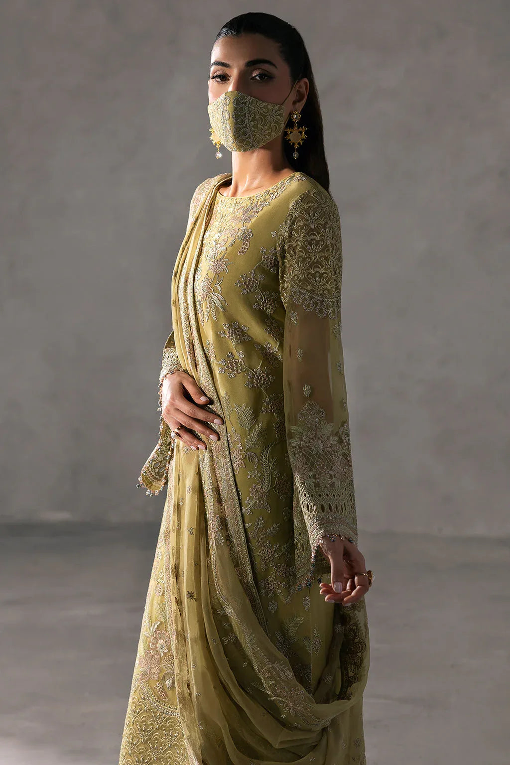 Flossie | Laconic Formals | FE - 903 - Aqsa Fabrics