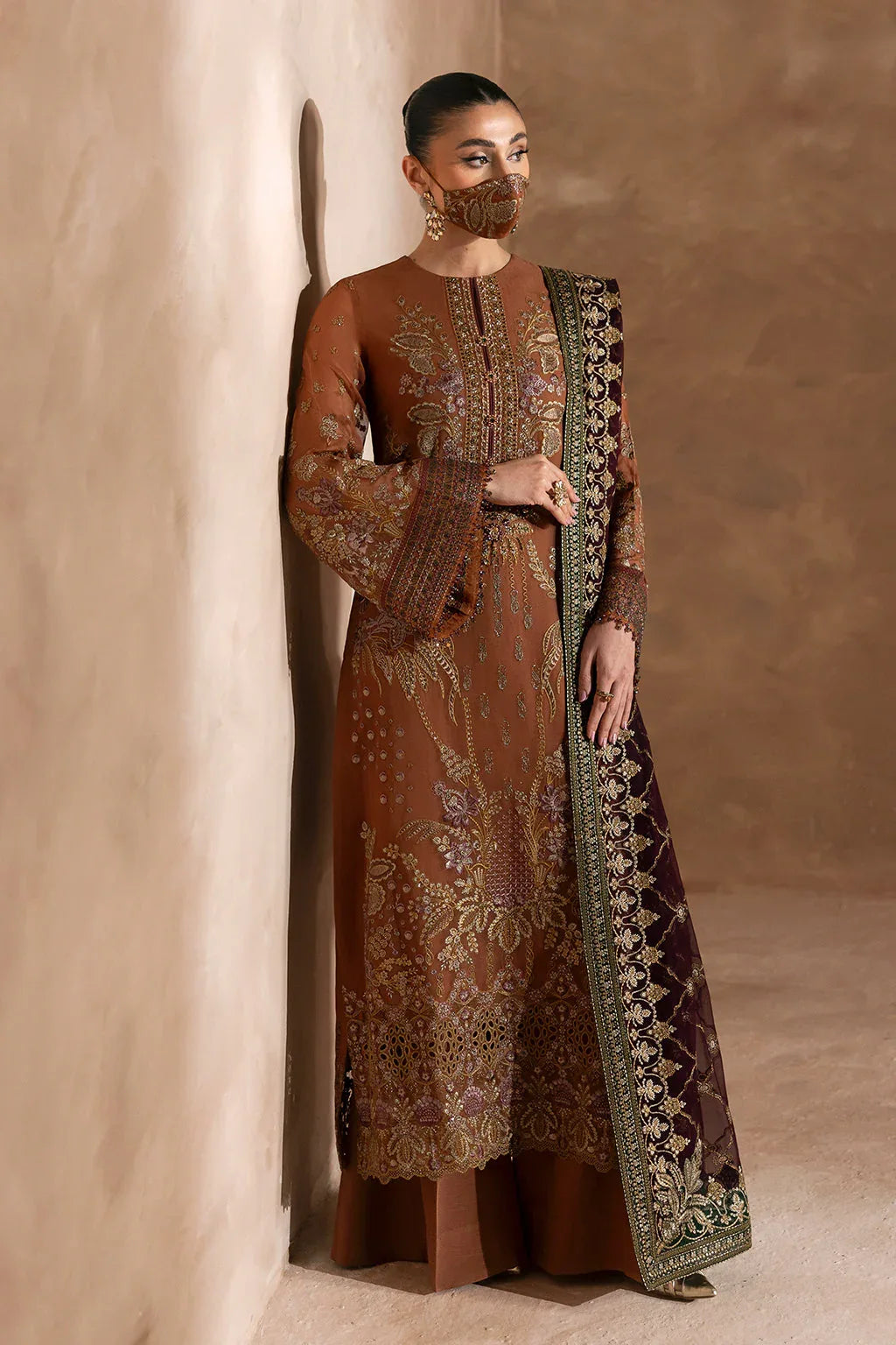Flossie | Laconic Formals | FE - 904 - Aqsa Fabrics