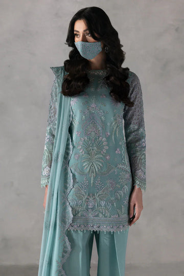 Flossie | Laconic Formals | FE - 905 B - Aqsa Fabrics