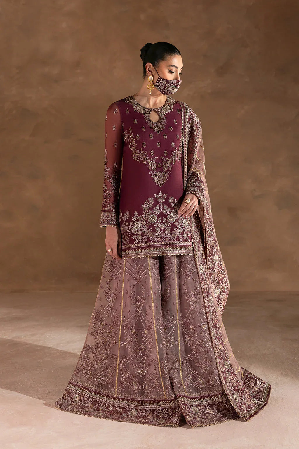 Flossie | Laconic Formals | FE - 906 - Aqsa Fabrics