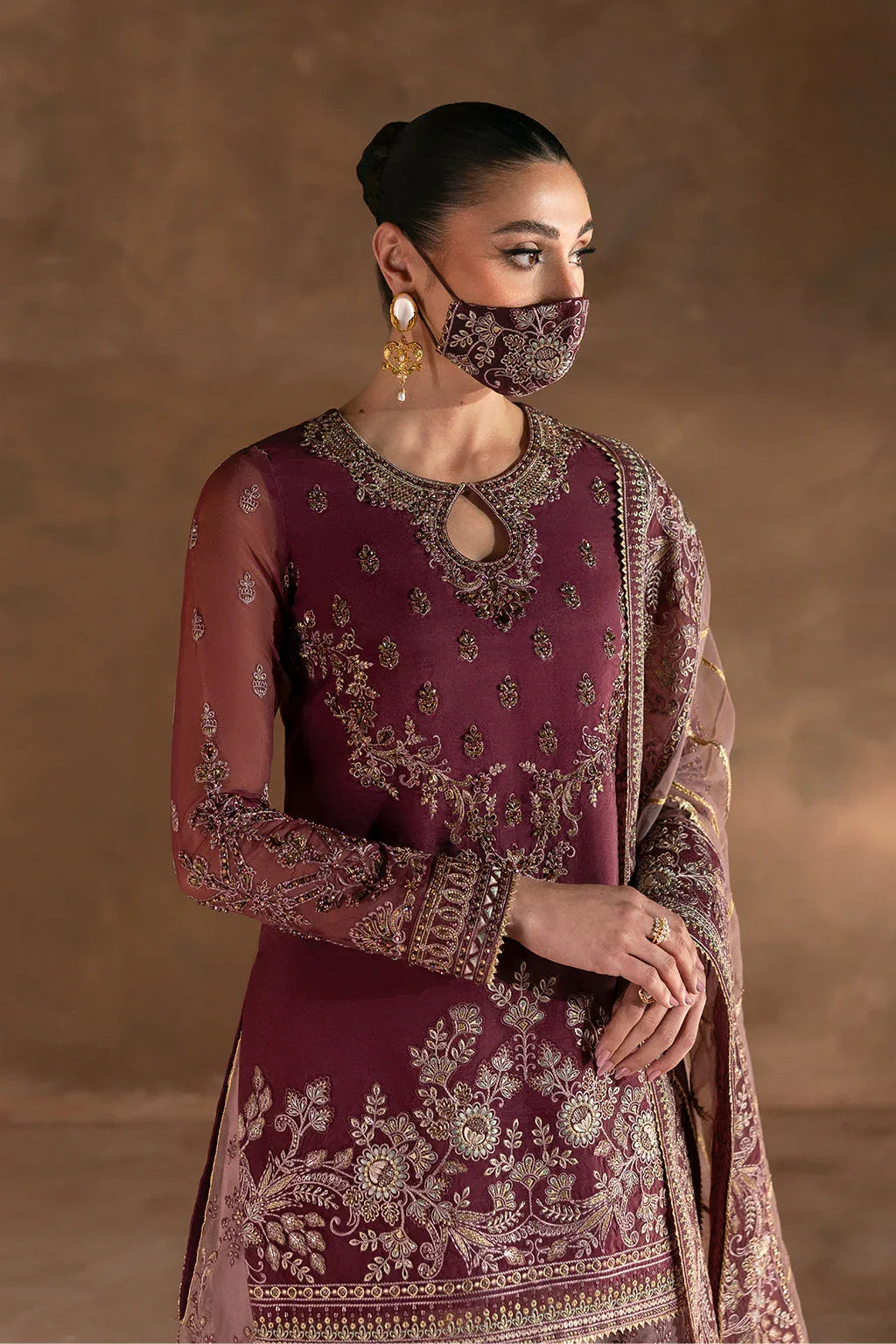 Flossie | Laconic Formals | FE - 906 - Aqsa Fabrics