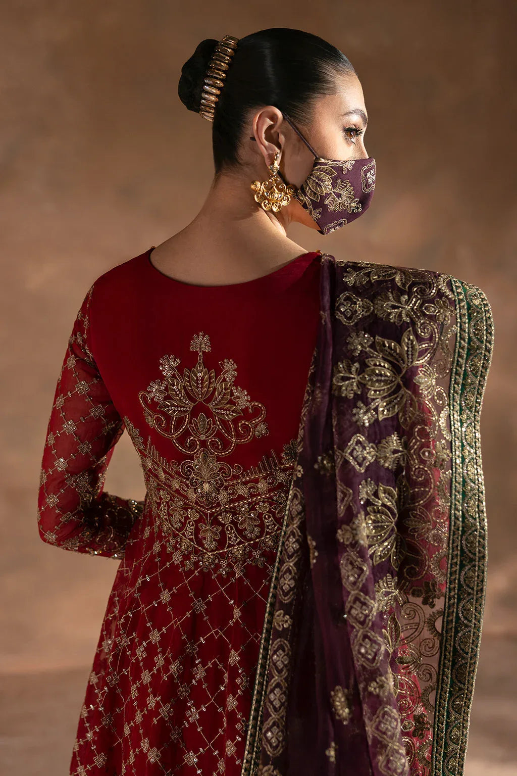 Flossie | Laconic Formals | FE - 909 - Aqsa Fabrics