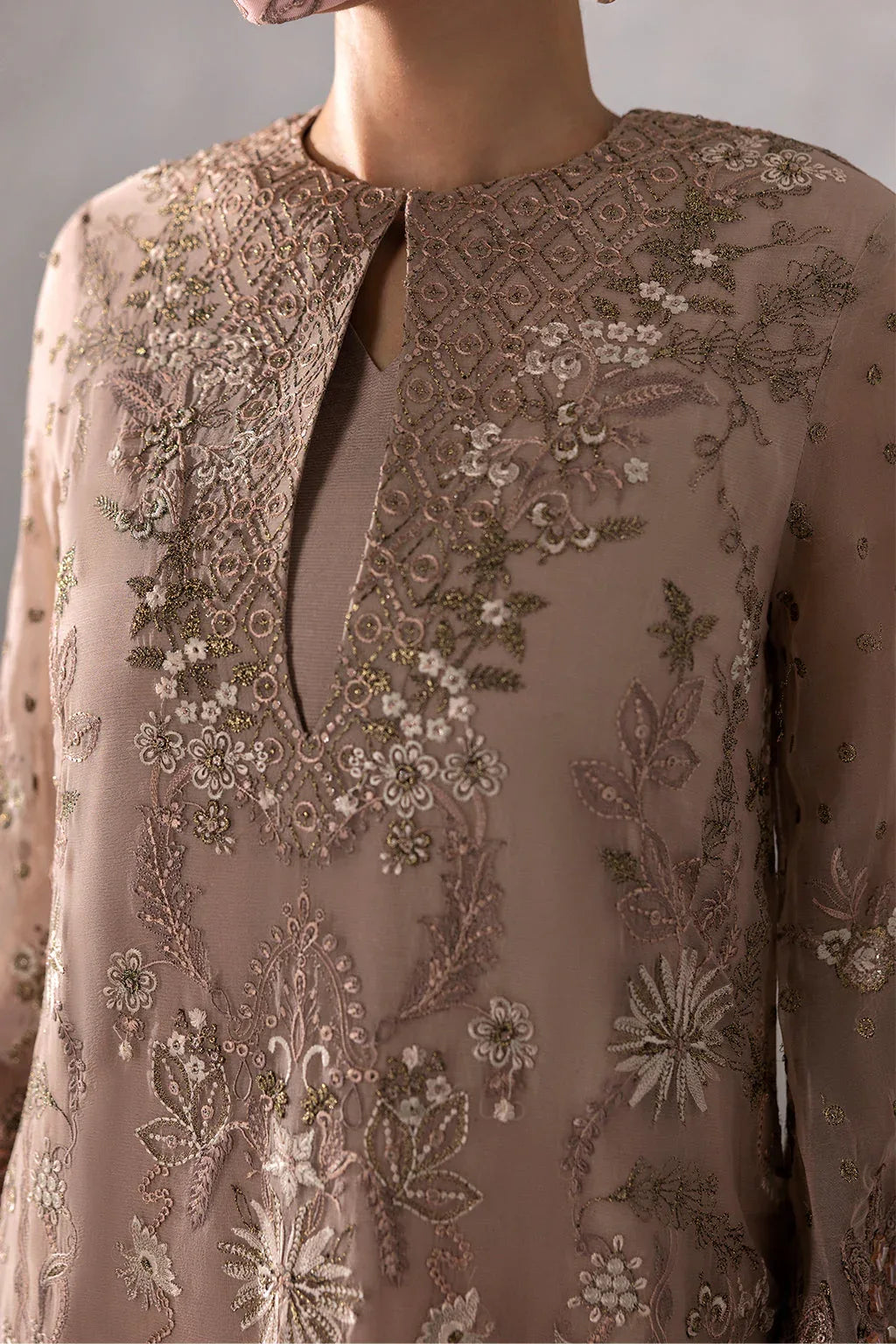 Flossie | Laconic Formals | FE - 910 - Aqsa Fabrics