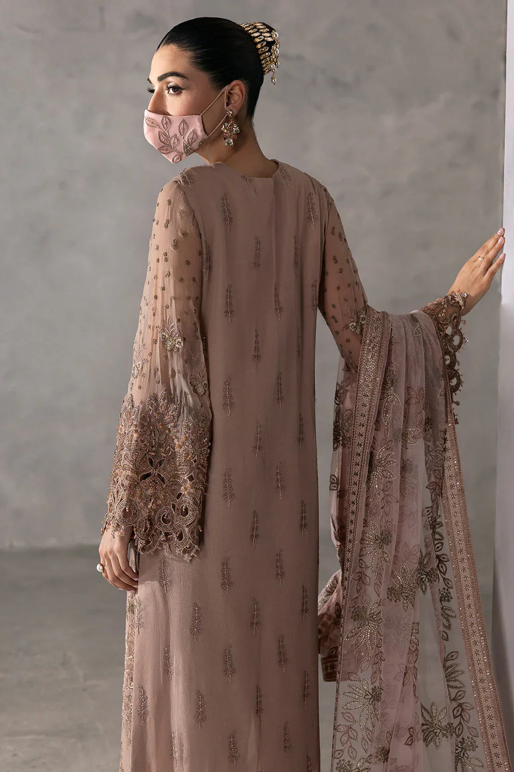 Flossie | Laconic Formals | FE - 910 - Aqsa Fabrics