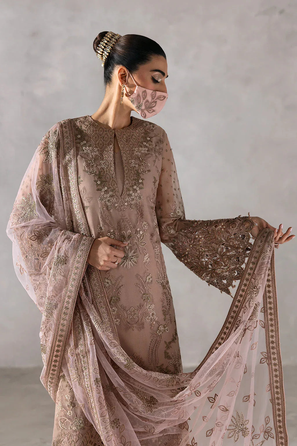 Flossie | Laconic Formals | FE - 910 - Aqsa Fabrics