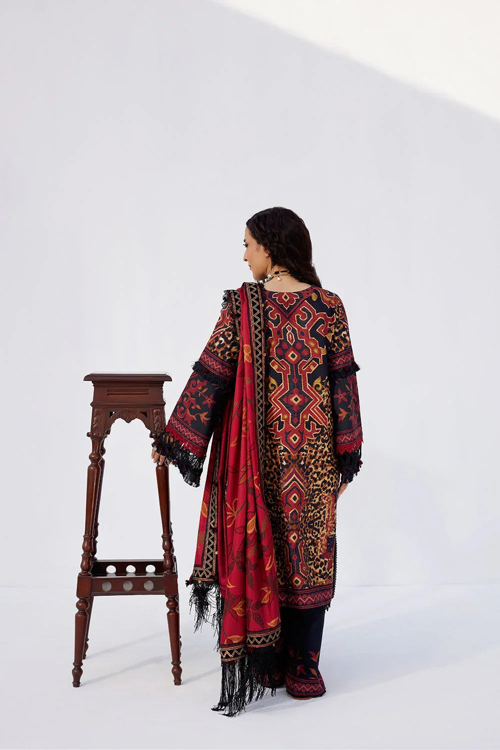 Saira Rizwan | Winter Khaddar 25 | NAZ-SRW25-09 - Aqsa Fabrics