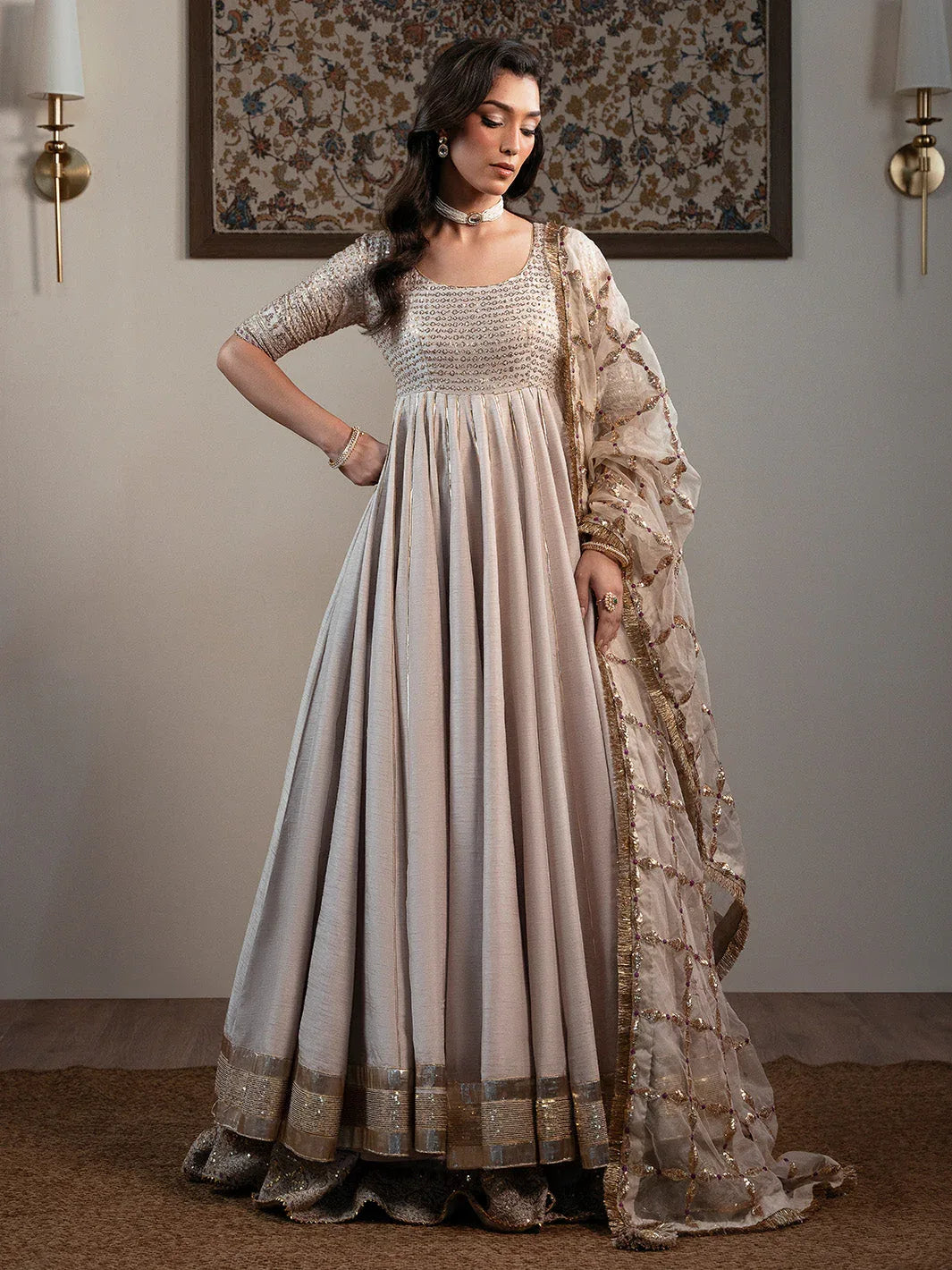 Faiza Faisal | Zareen Luxury Formals | DUCHESS - Aqsa Fabrics