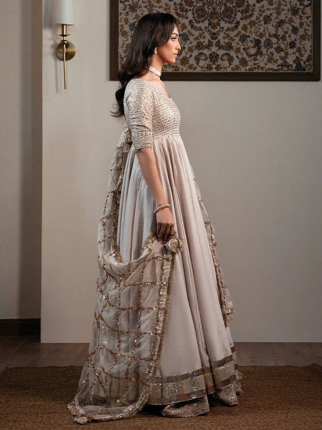 Faiza Faisal | Zareen Luxury Formals | DUCHESS - Aqsa Fabrics