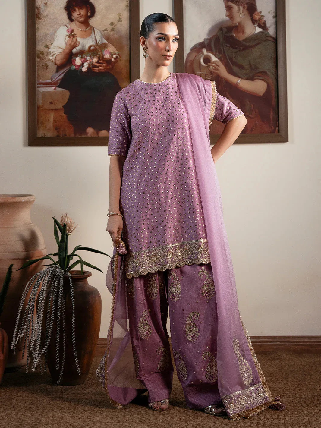 Faiza Faisal | Zareen Luxury Formals | SILQUE - Aqsa Fabrics