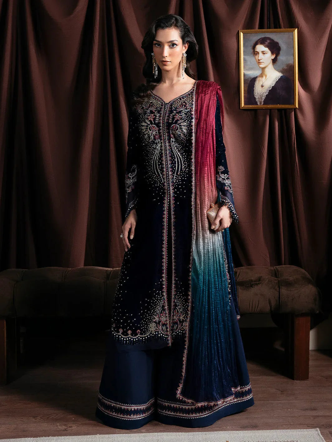 Faiza Faisal | Solene Luxury Velvets | ECLAT - Aqsa Fabrics