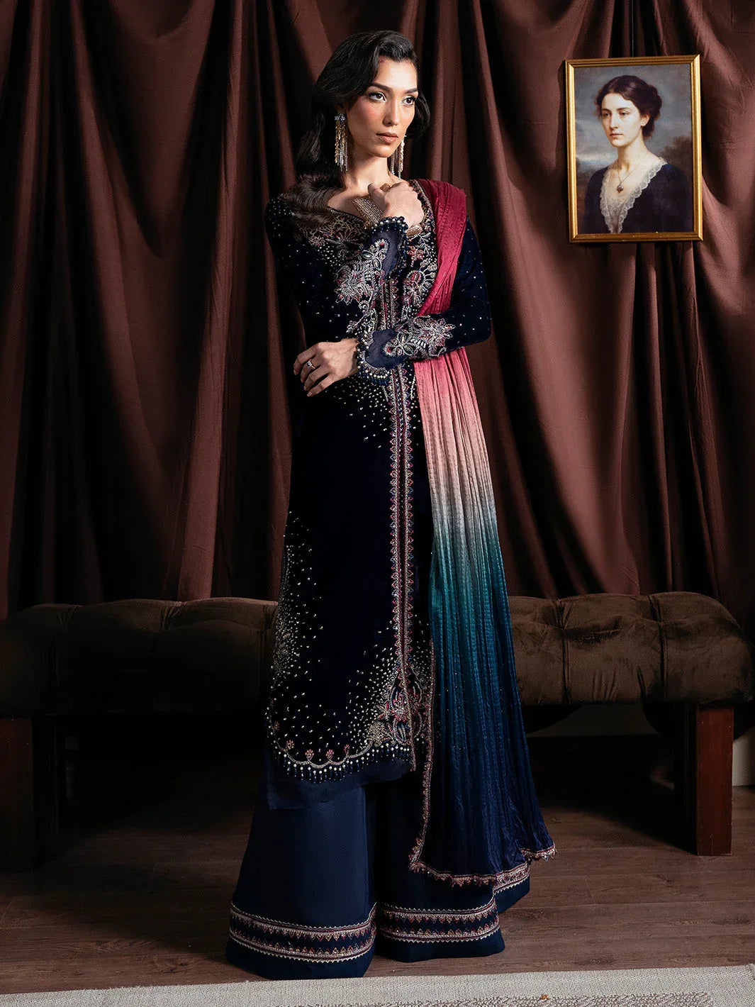 Faiza Faisal | Solene Luxury Velvets | ECLAT - Aqsa Fabrics