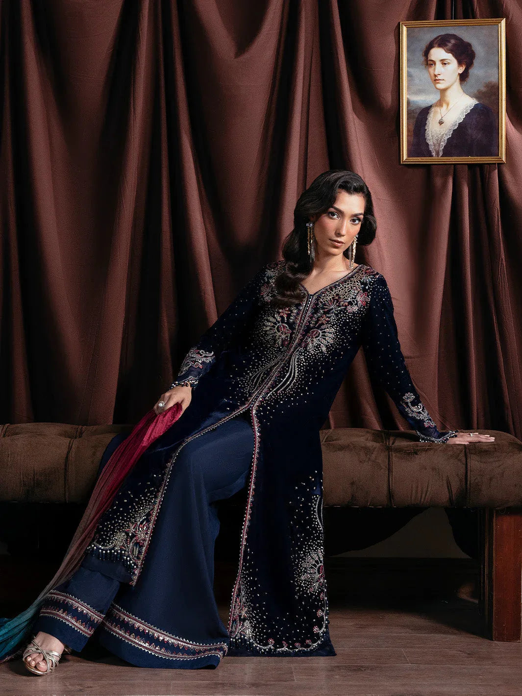 Faiza Faisal | Solene Luxury Velvets | ECLAT - Aqsa Fabrics