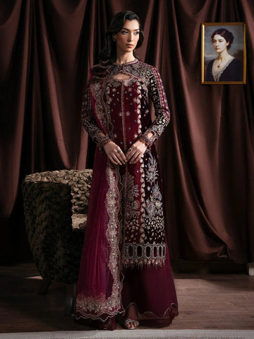 Faiza Faisal | Solene Luxury Velvets | RAVENA - Aqsa Fabrics