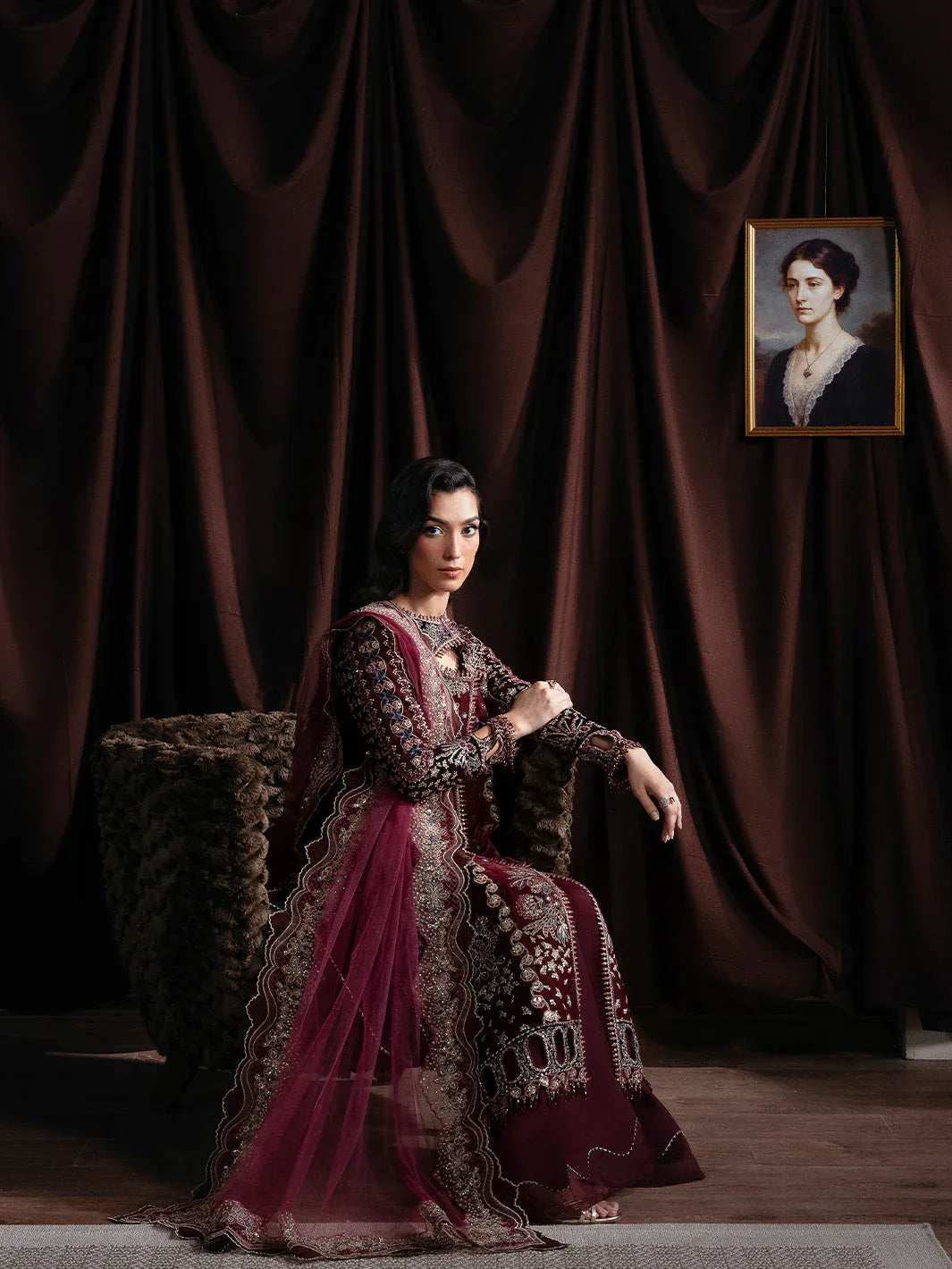 Faiza Faisal | Solene Luxury Velvets | RAVENA - Aqsa Fabrics