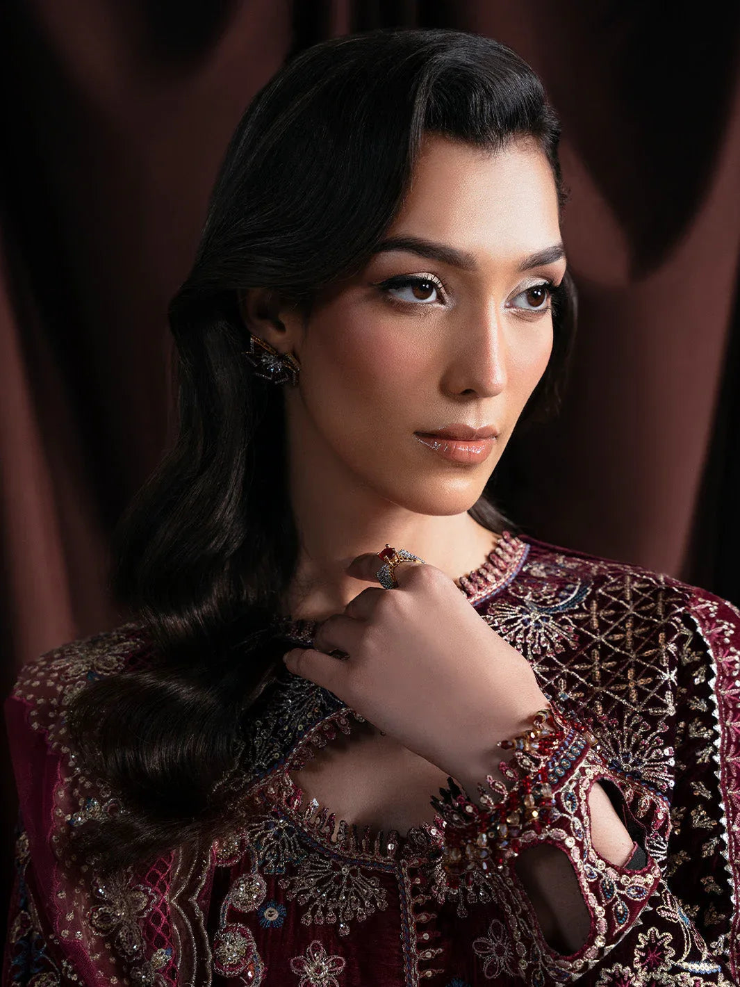 Faiza Faisal | Solene Luxury Velvets | RAVENA - Aqsa Fabrics