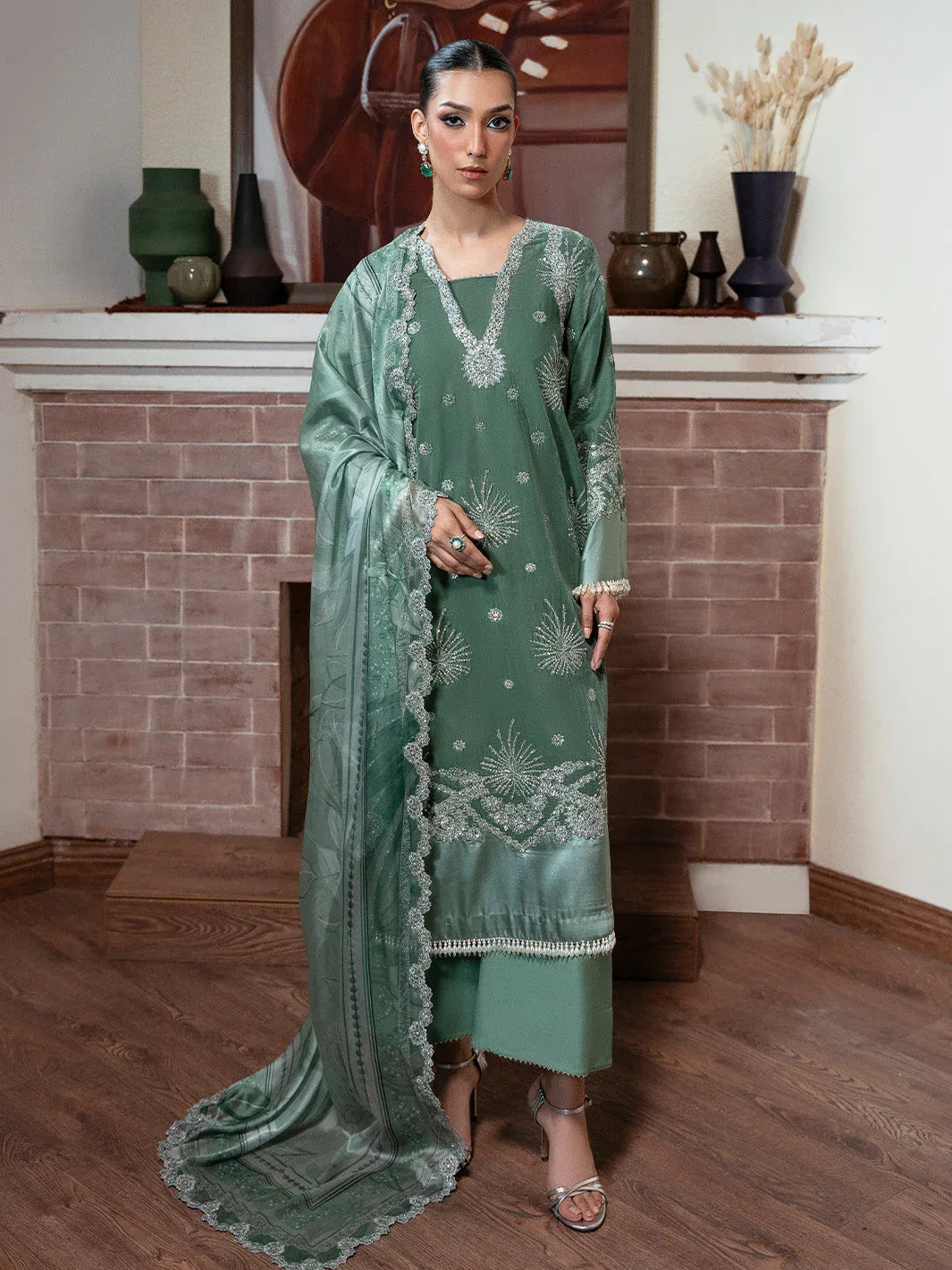 Faiza Faisal | Solene Luxury Velvets | AMARA - Aqsa Fabrics