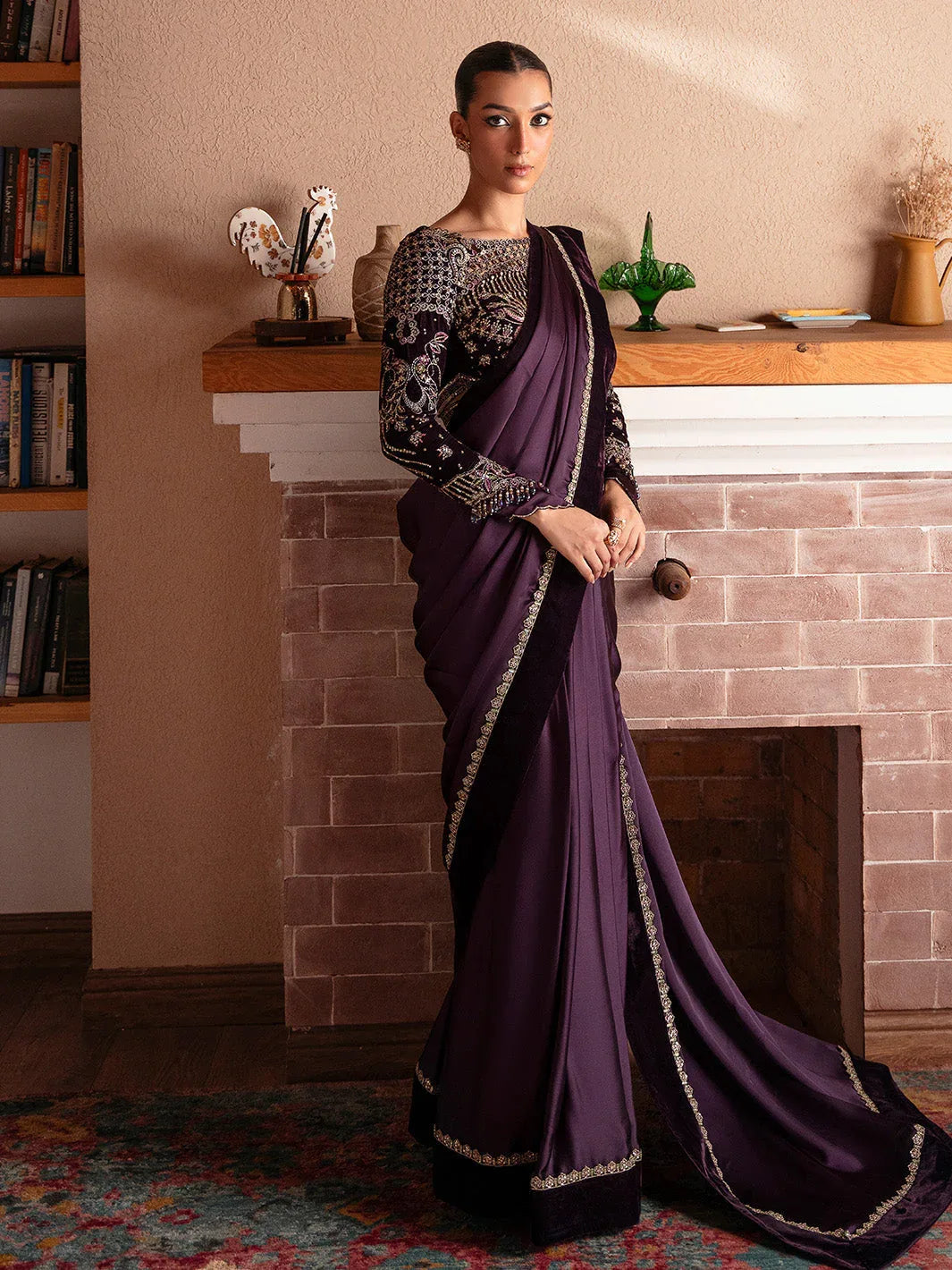 Faiza Faisal | Solene Luxury Velvets | VELORA - Aqsa Fabrics
