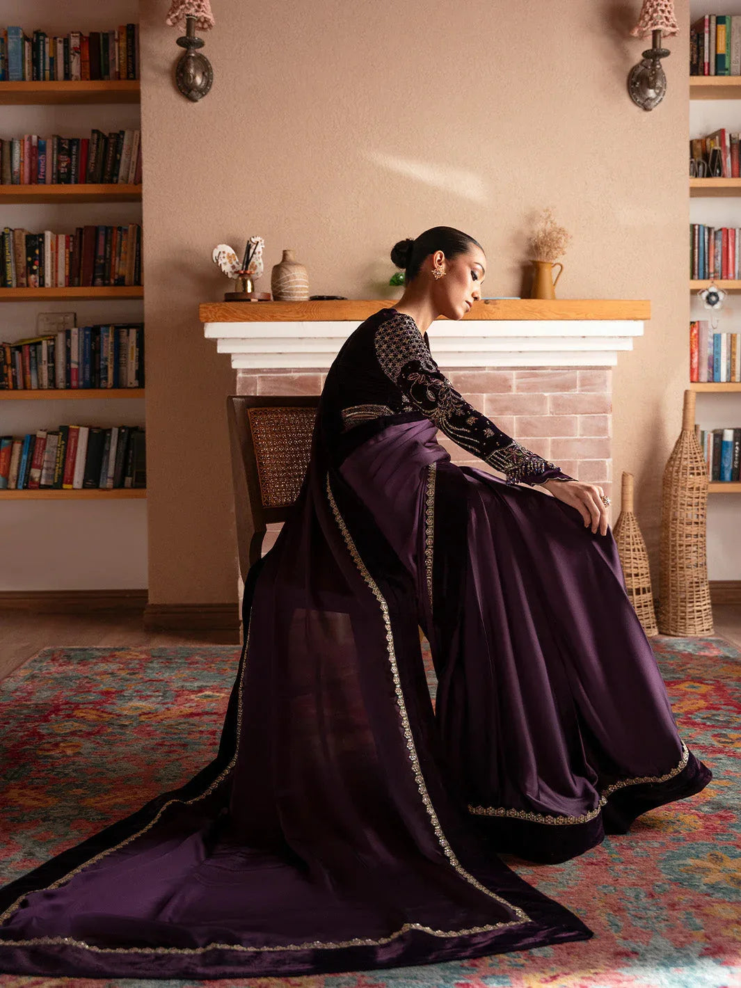 Faiza Faisal | Solene Luxury Velvets | VELORA - Aqsa Fabrics