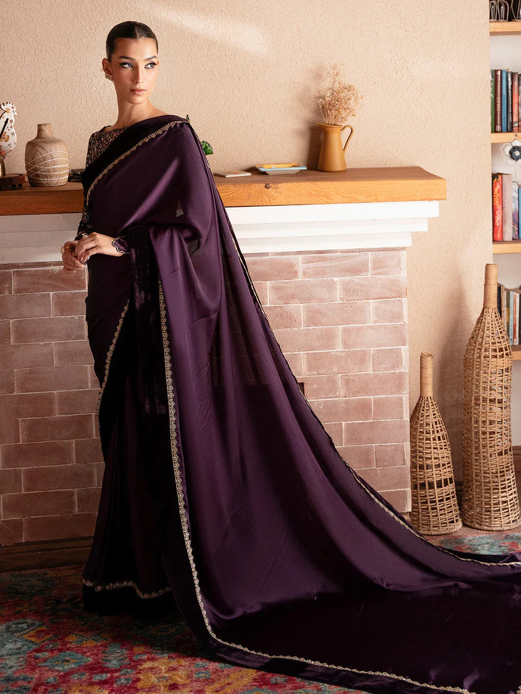Faiza Faisal | Solene Luxury Velvets | VELORA - Aqsa Fabrics