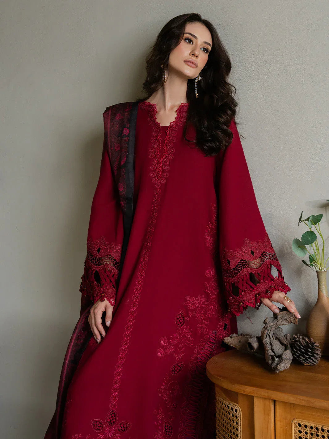 Faiza Faisal | Dastaan Khaddar 25 | ZIMAL - Aqsa Fabrics