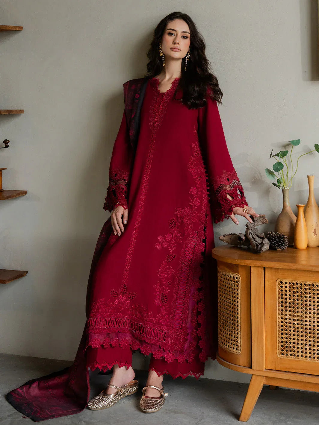 Faiza Faisal | Dastaan Khaddar 25 | ZIMAL - Aqsa Fabrics