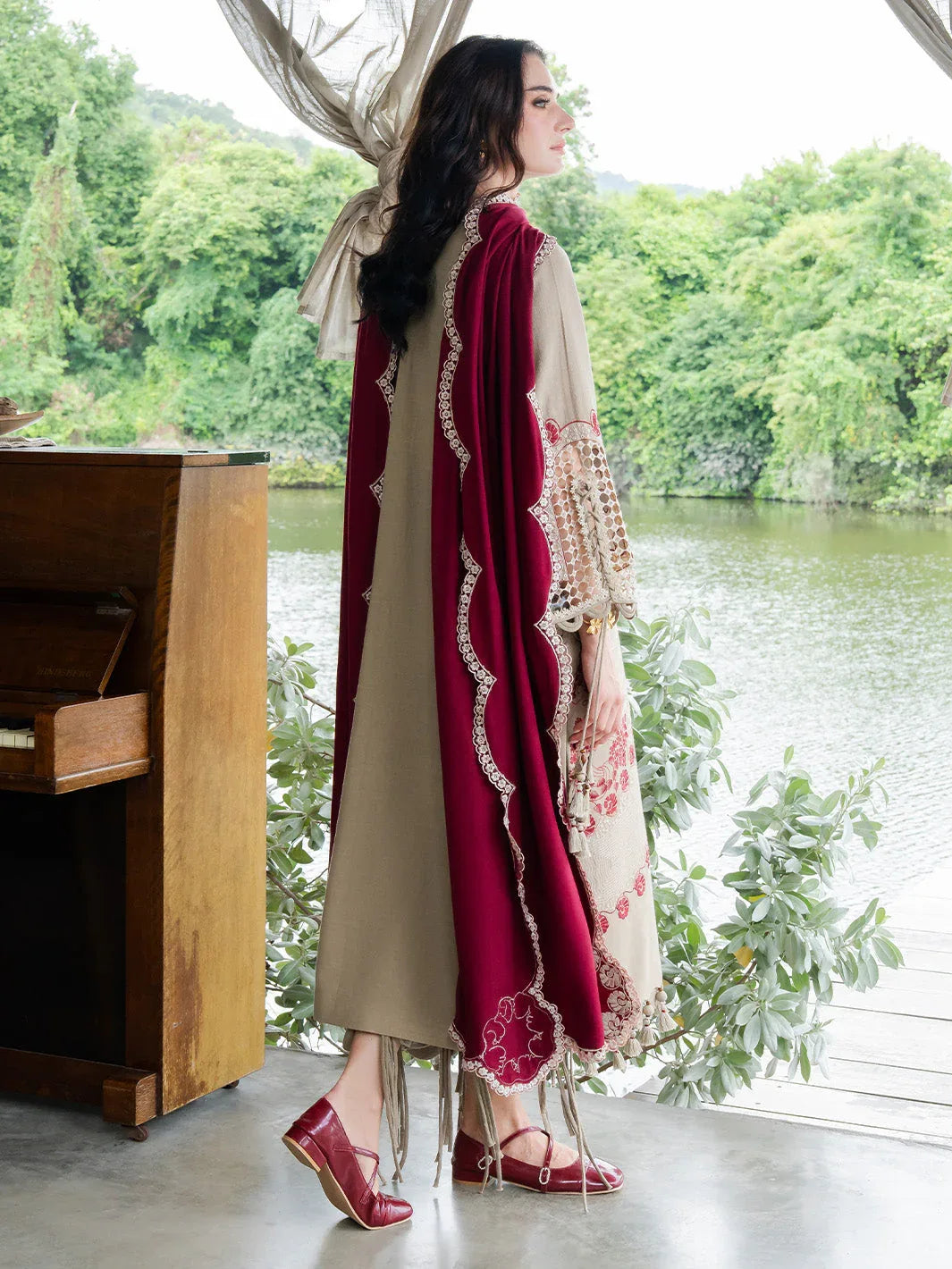 Faiza Faisal | Dastaan Khaddar 25 | AILEEN - Aqsa Fabrics