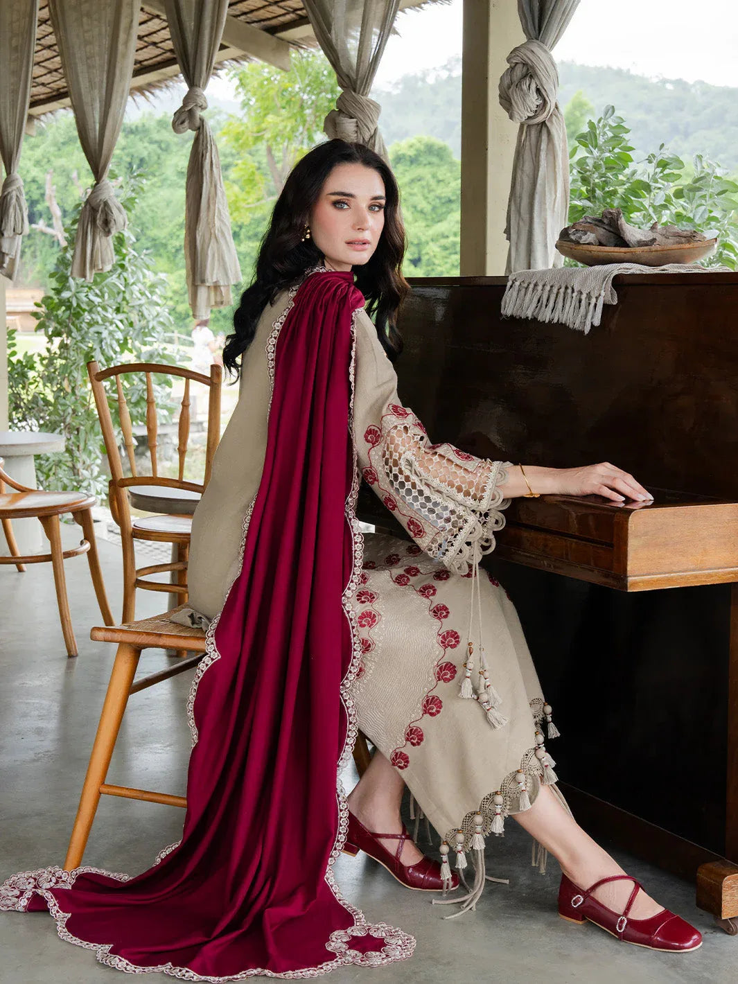 Faiza Faisal | Dastaan Khaddar 25 | AILEEN - Aqsa Fabrics