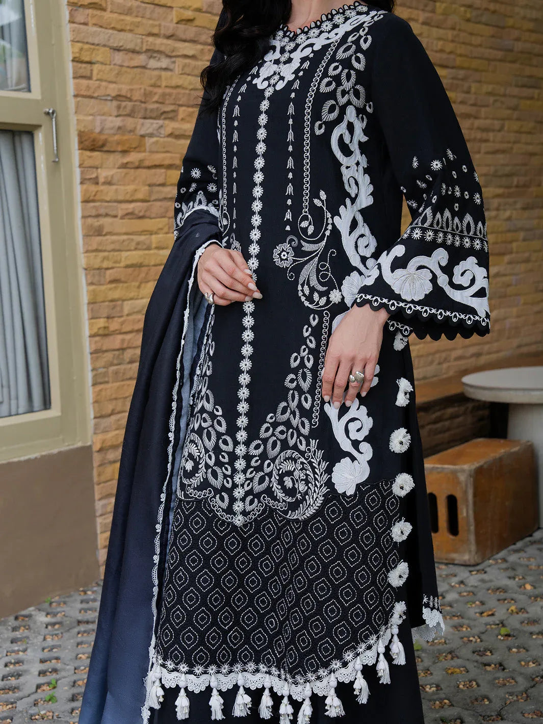 Faiza Faisal | Dastaan Khaddar 25 | REHA - Aqsa Fabrics