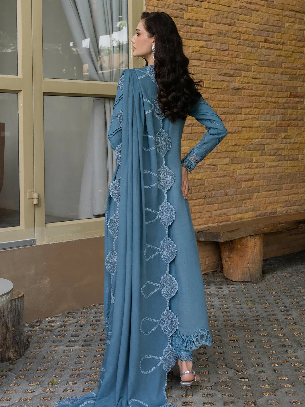 Faiza Faisal | Dastaan Khaddar 25 | IMAAN - Aqsa Fabrics