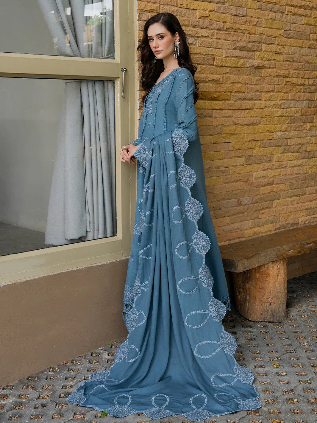 Faiza Faisal | Dastaan Khaddar 25 | IMAAN - Aqsa Fabrics