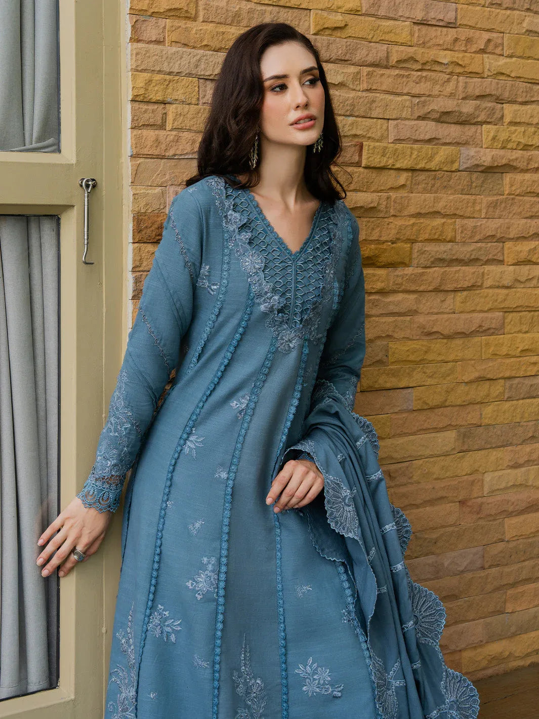 Faiza Faisal | Dastaan Khaddar 25 | IMAAN - Aqsa Fabrics