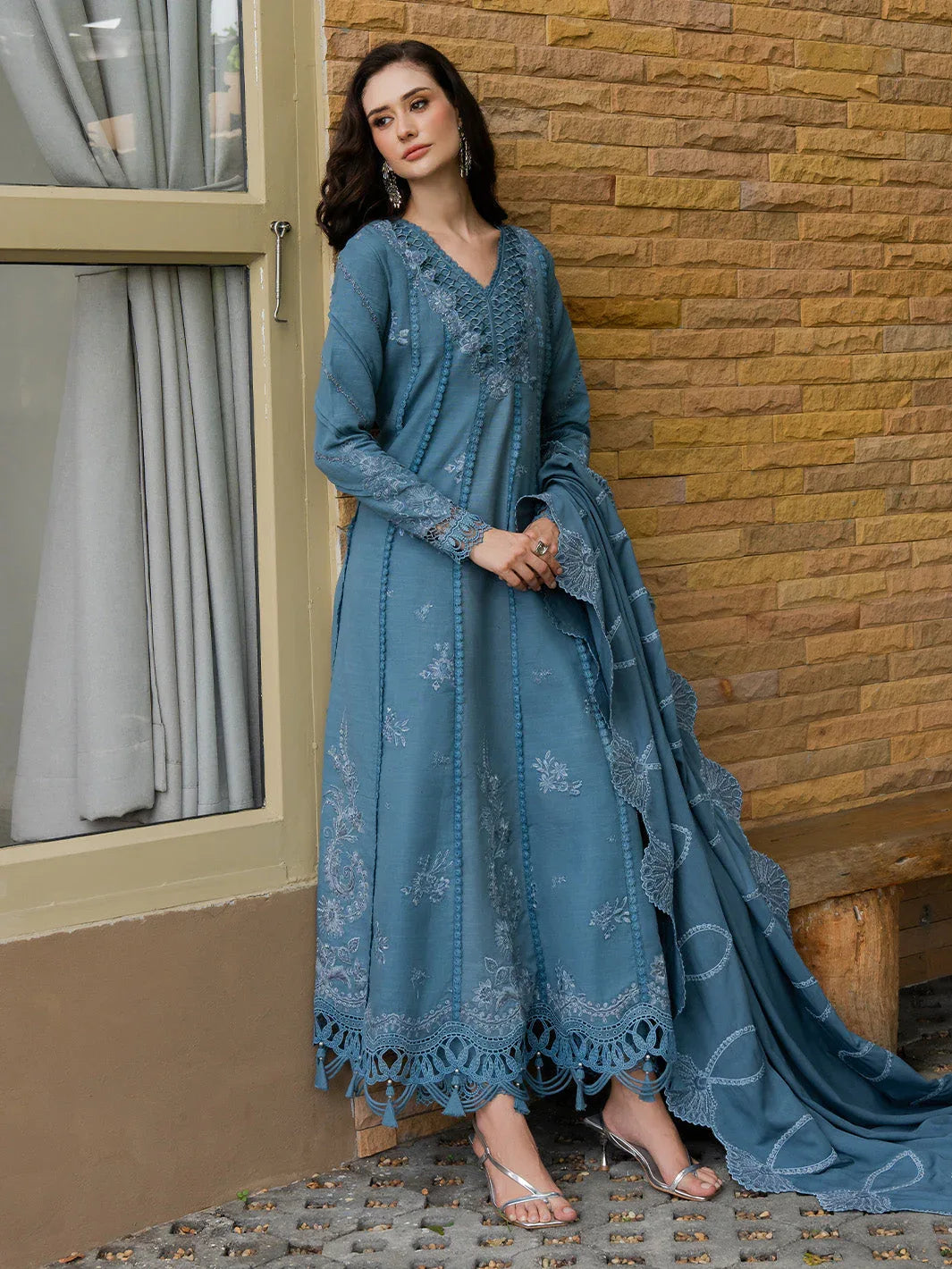 Faiza Faisal | Dastaan Khaddar 25 | IMAAN - Aqsa Fabrics