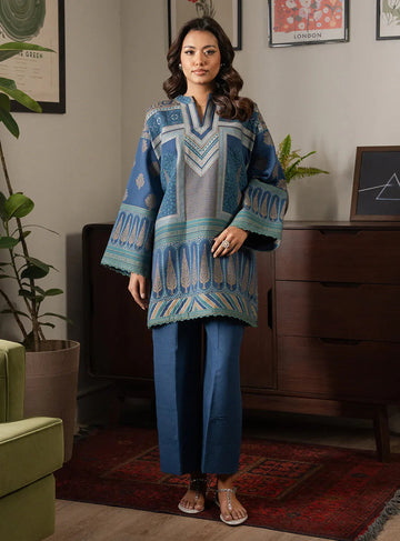 Faiza Faisal | Lumiere Pret | AZURE - Aqsa Fabrics